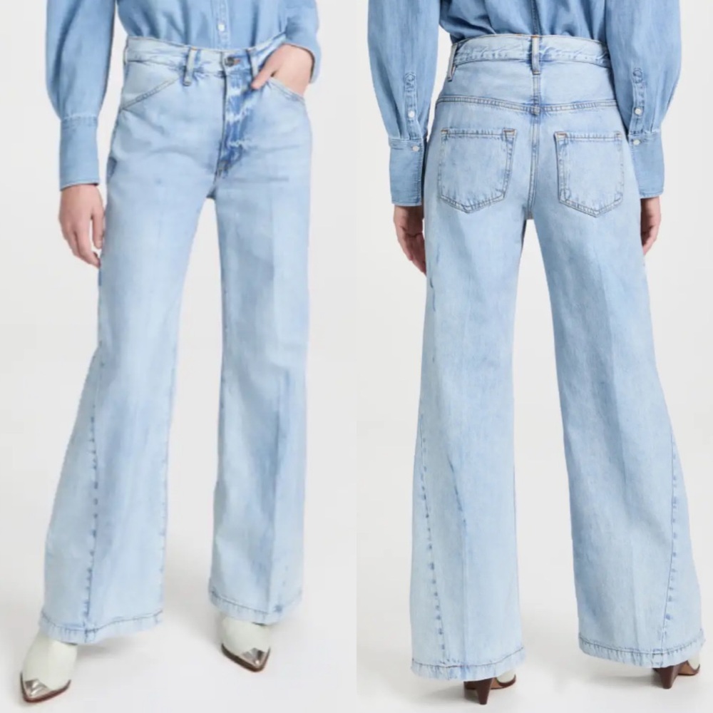 FRAME | Le Baggy Palazzo Jeans
